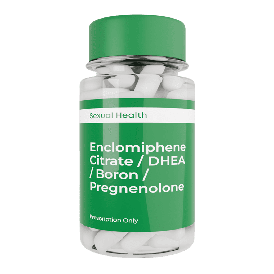 Enclomiphene Citrate / DHEA / Boron / Pregnenolone Oral Dissolving Tablet
