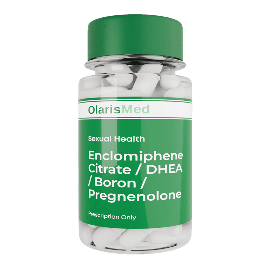 Enclomiphene Citrate / DHEA / Boron / Pregnenolone Oral Dissolving Tablet