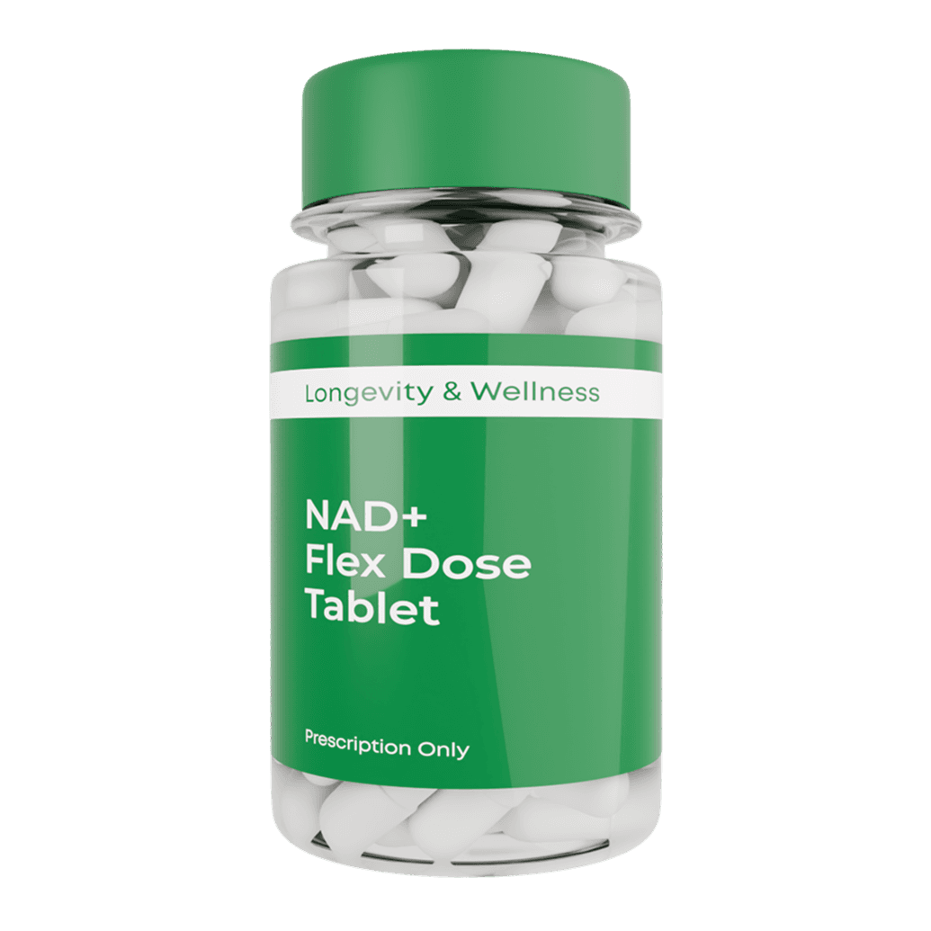 Nicotinamide Adenine Dinucleotide ( NAD+ ) Flex Dose Tablets